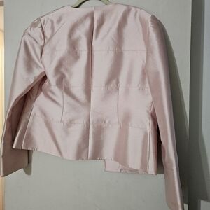 Womans jacket pink satin
